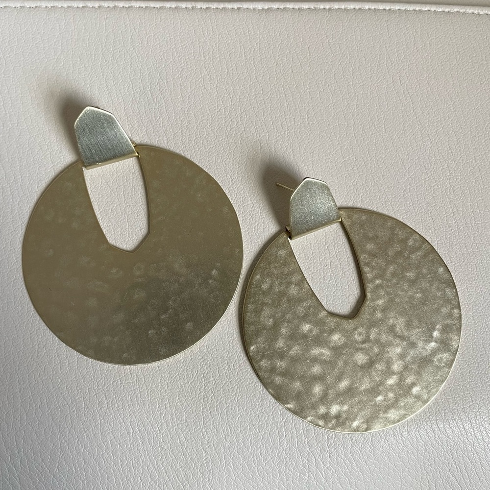 Kendra Scott Large Gold Earrings